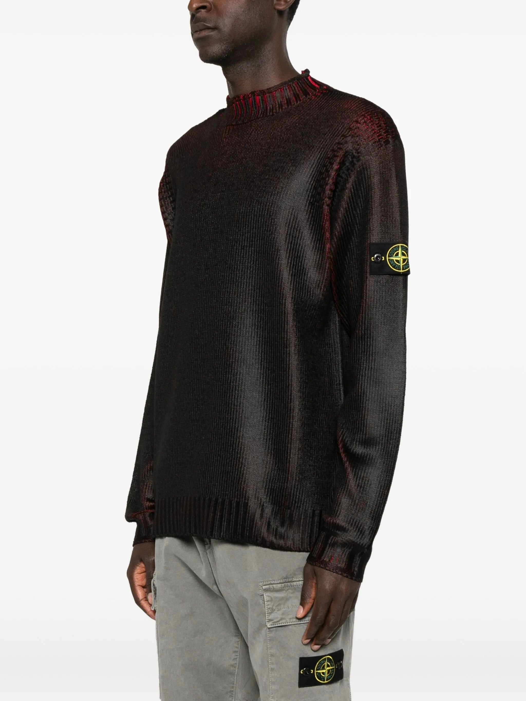 Stone Island Ribbed Mock-neck Sweater - 5