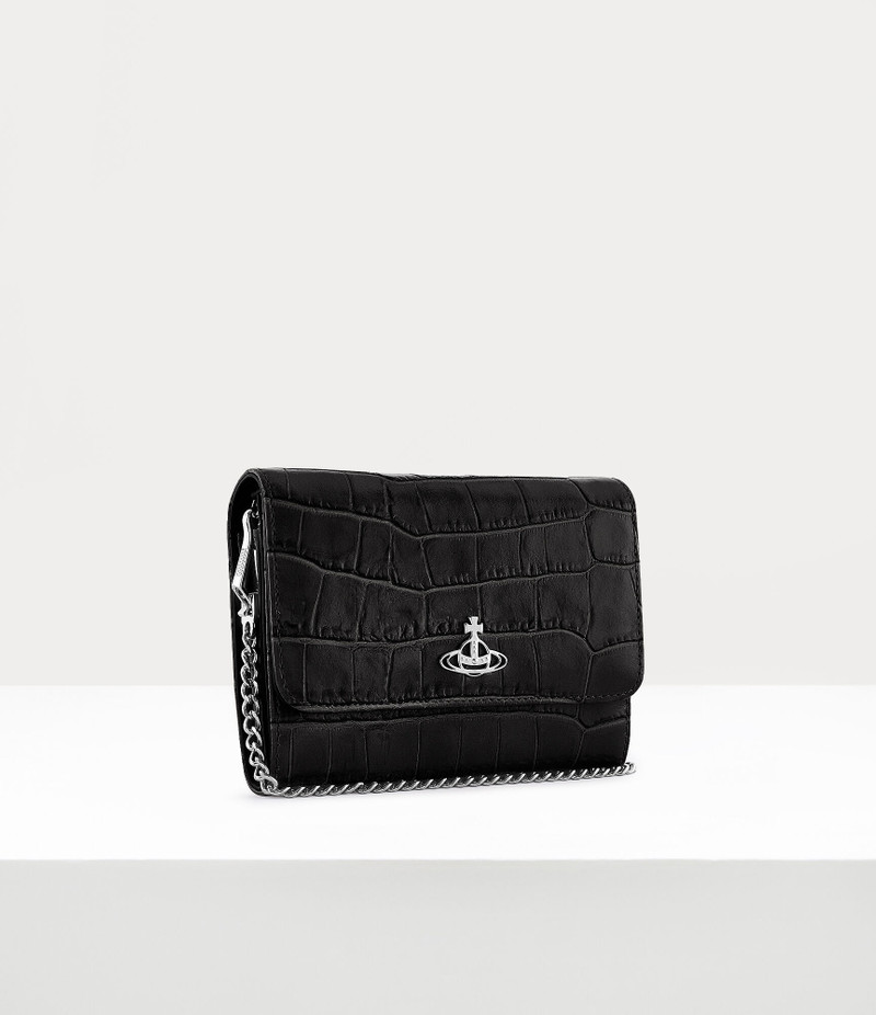 CROCODILE CROSSBODY WALLET 3