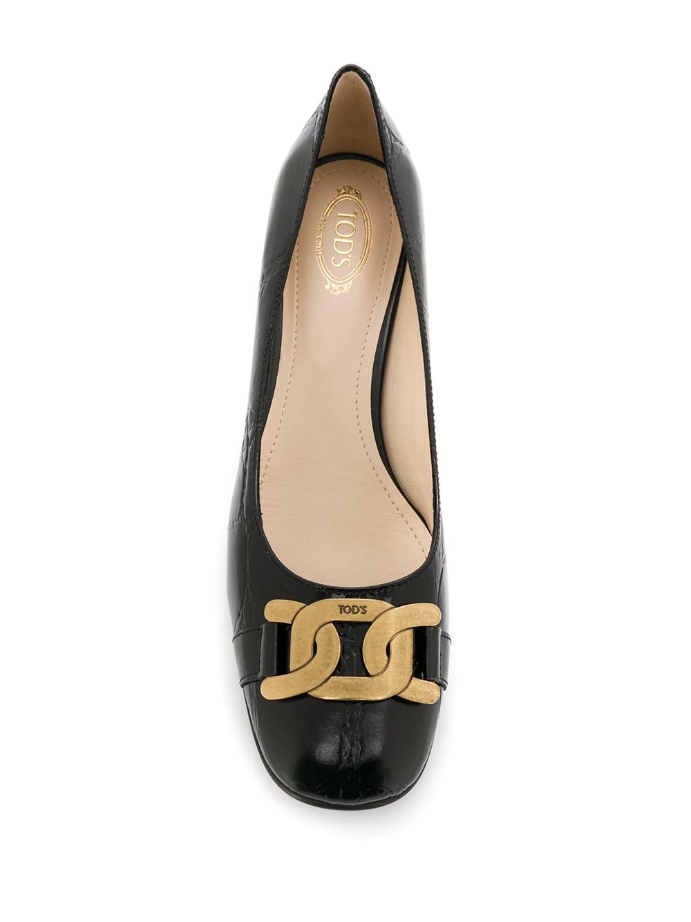 square toe pumps - 4