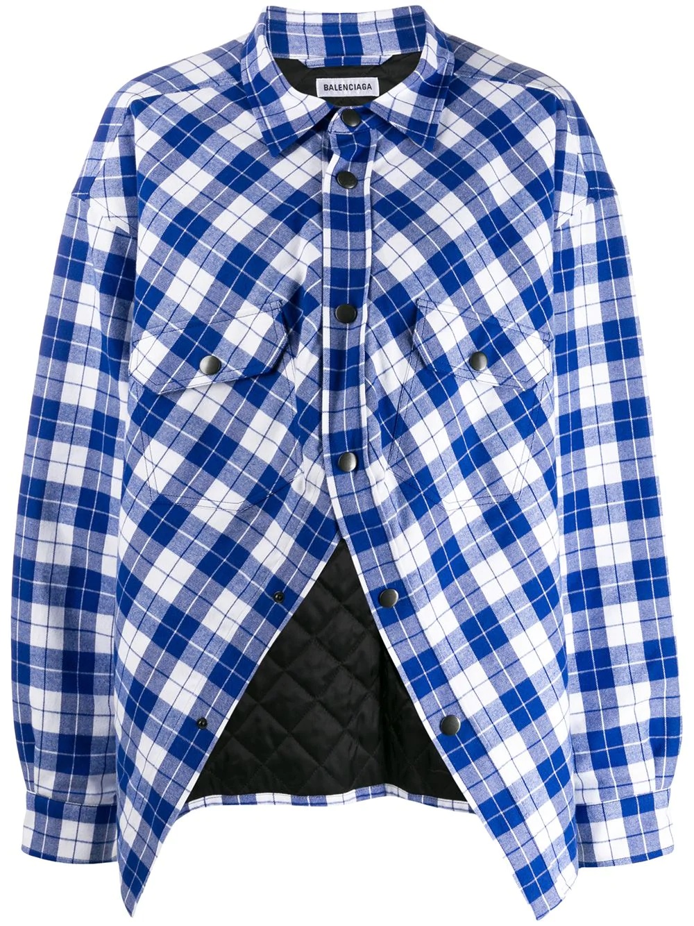 cropped swing canadian shirt - 1