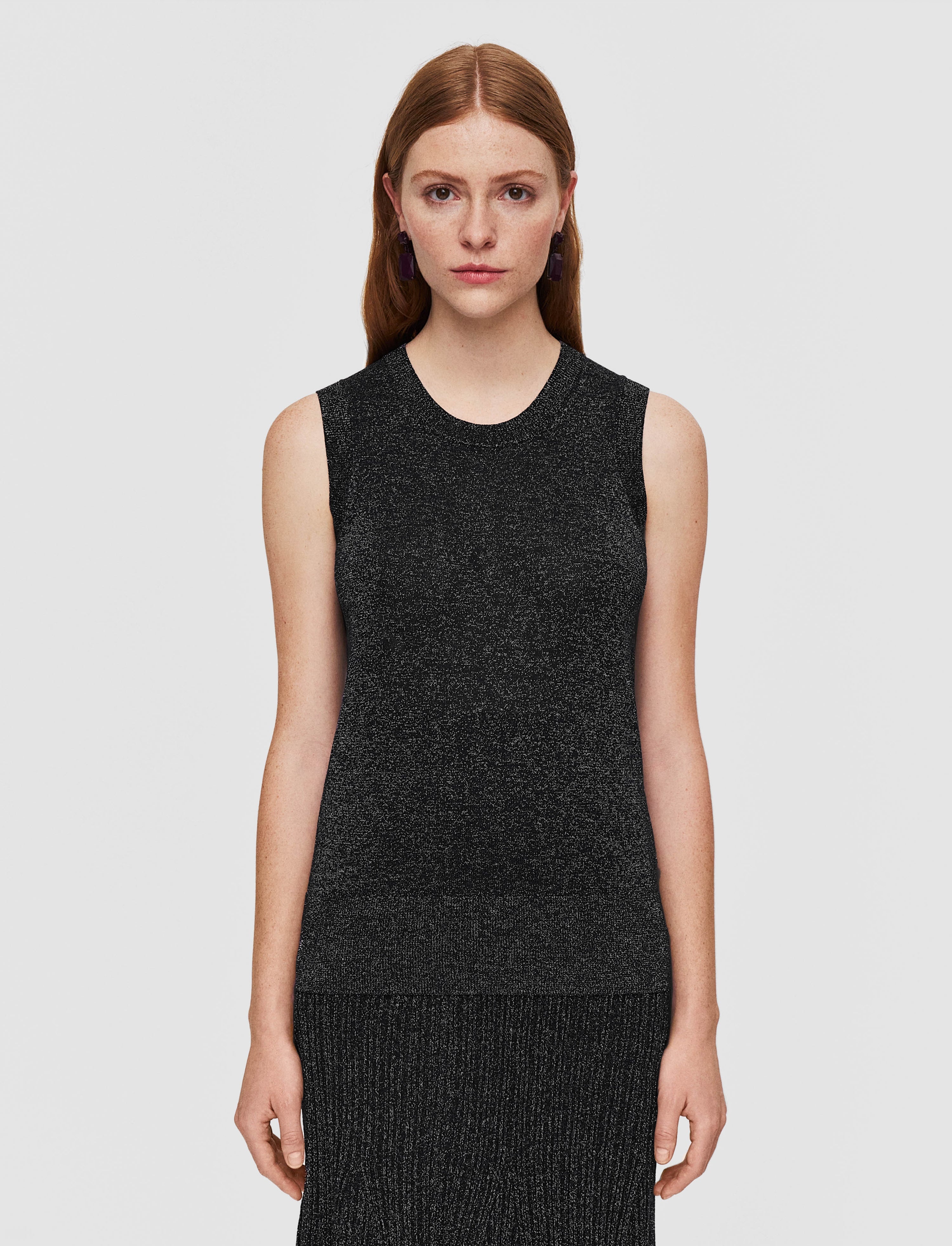 Lurex Knit Tank Top - 3