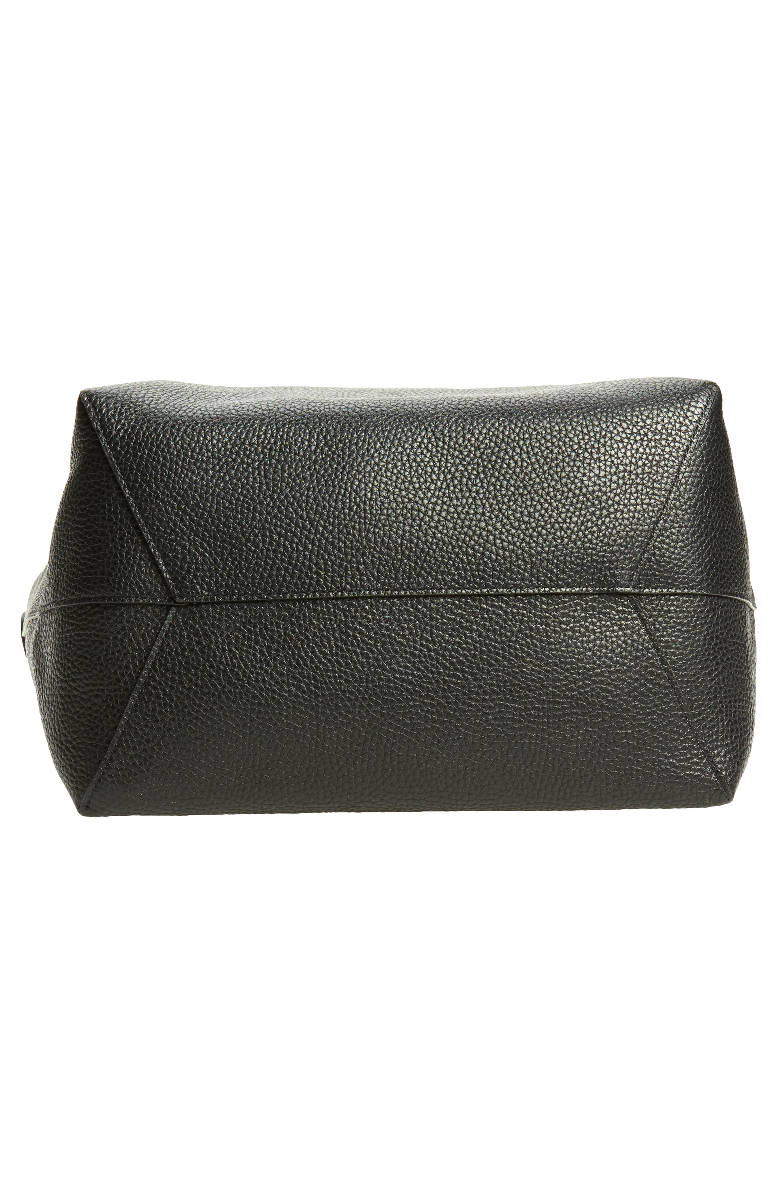 Mansur Gavriel Everyday Cabas Leather Hobo Bag in Black at Nordstrom - 6