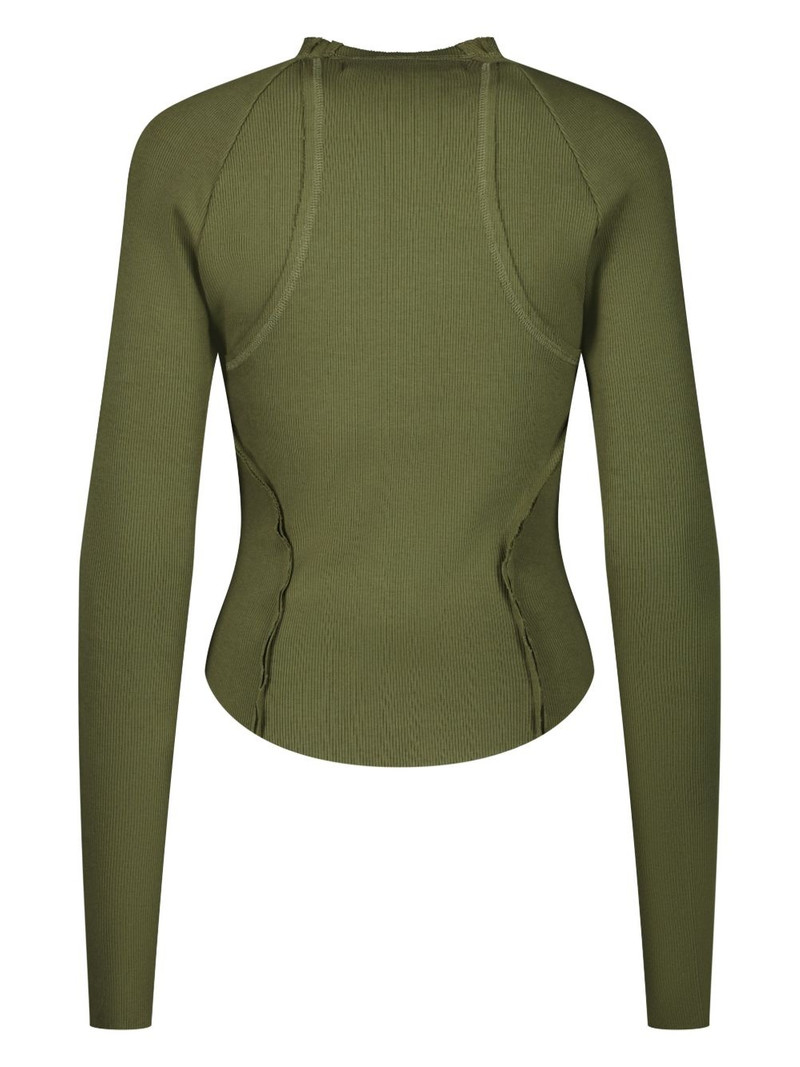 MISBHV ribbed blouse outlook