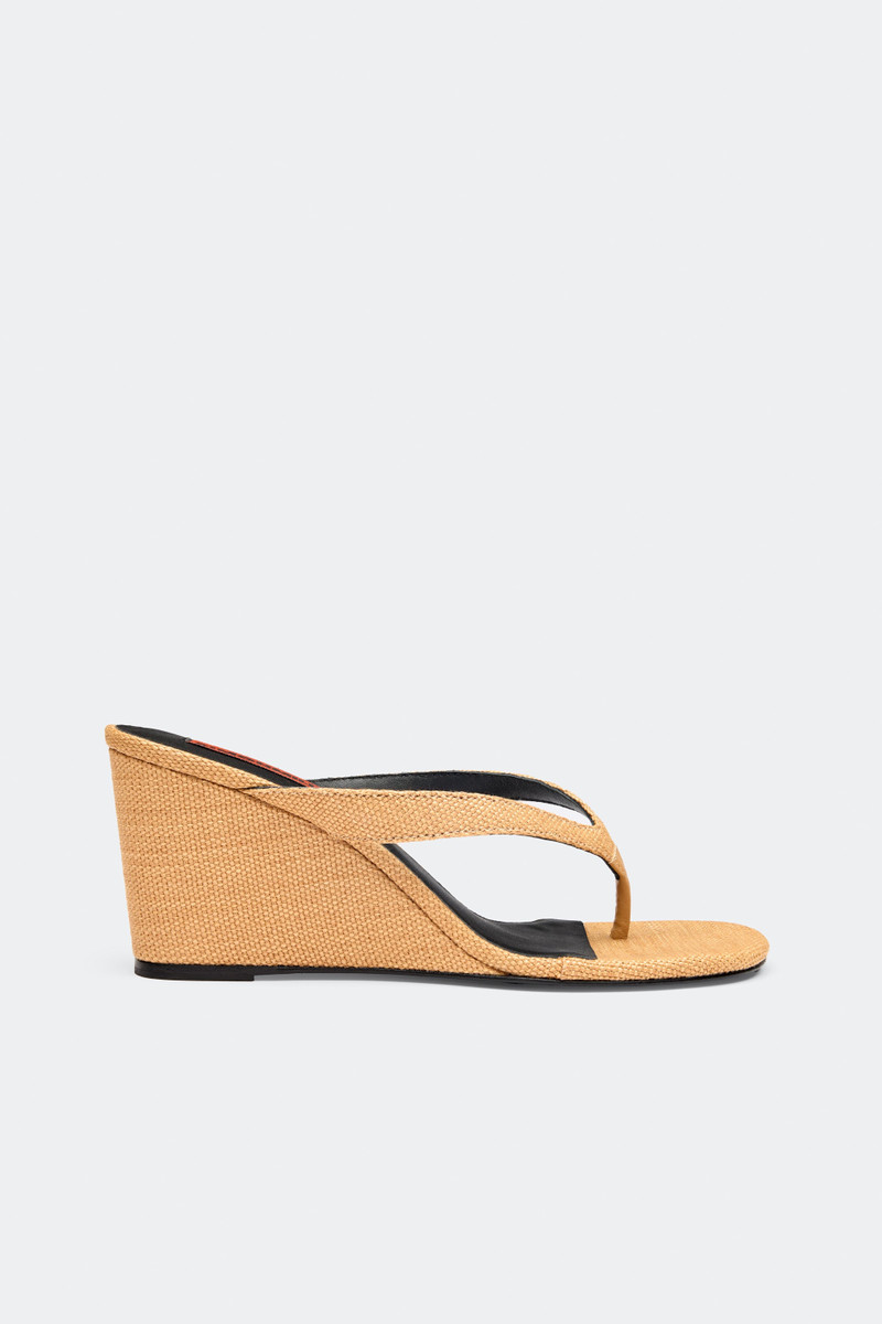 SIMONMILLER Soleil Wedge In Dark Natural outlook