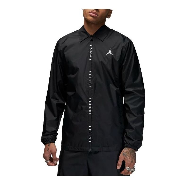 Air Jordan Essentials Woven Jacket 'Black' DX9687-010 - 1