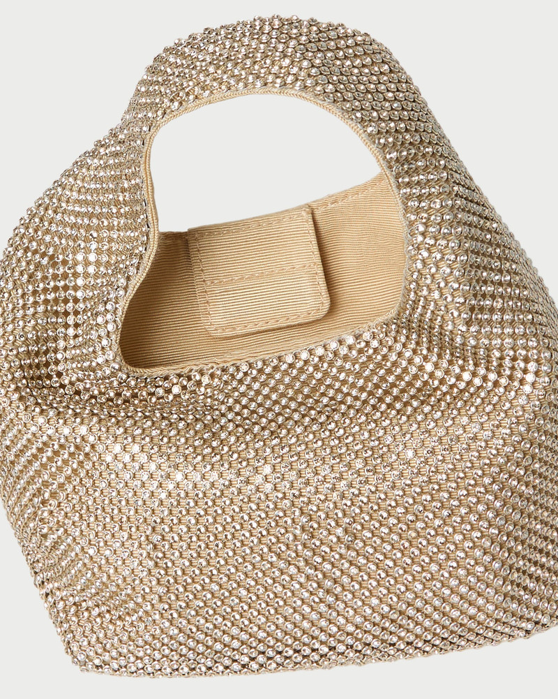 Kenzie Gold Diamanté Mini Bag 4