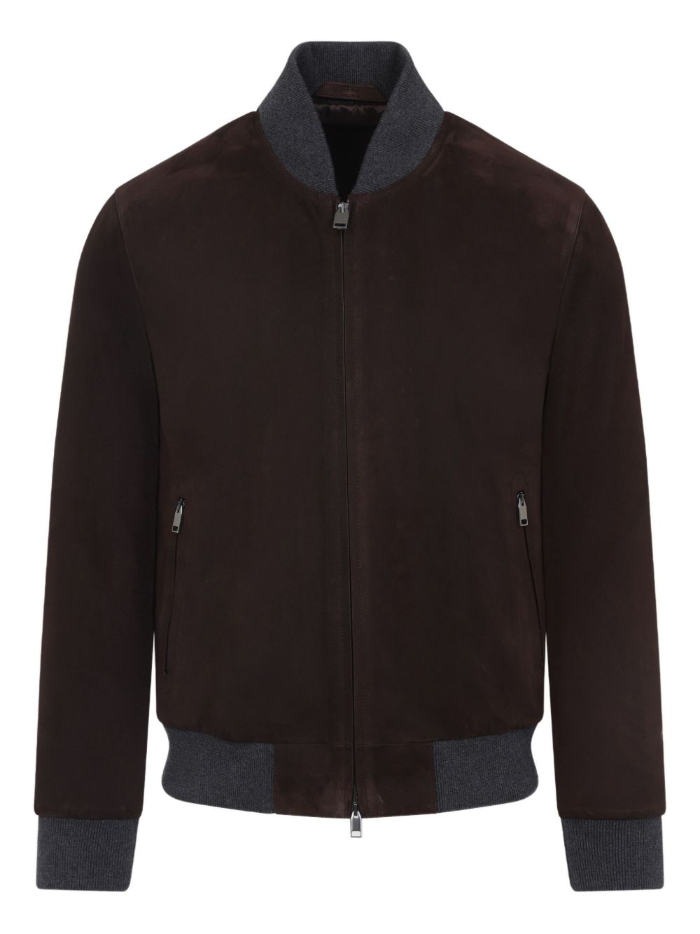 suede bomber jacket - 3
