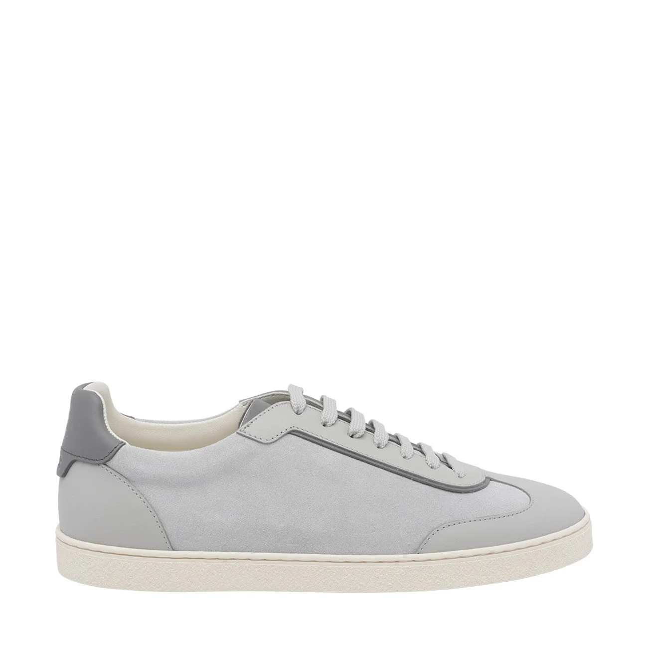 Brunello Cucinelli Men Suede Sneakers - 1