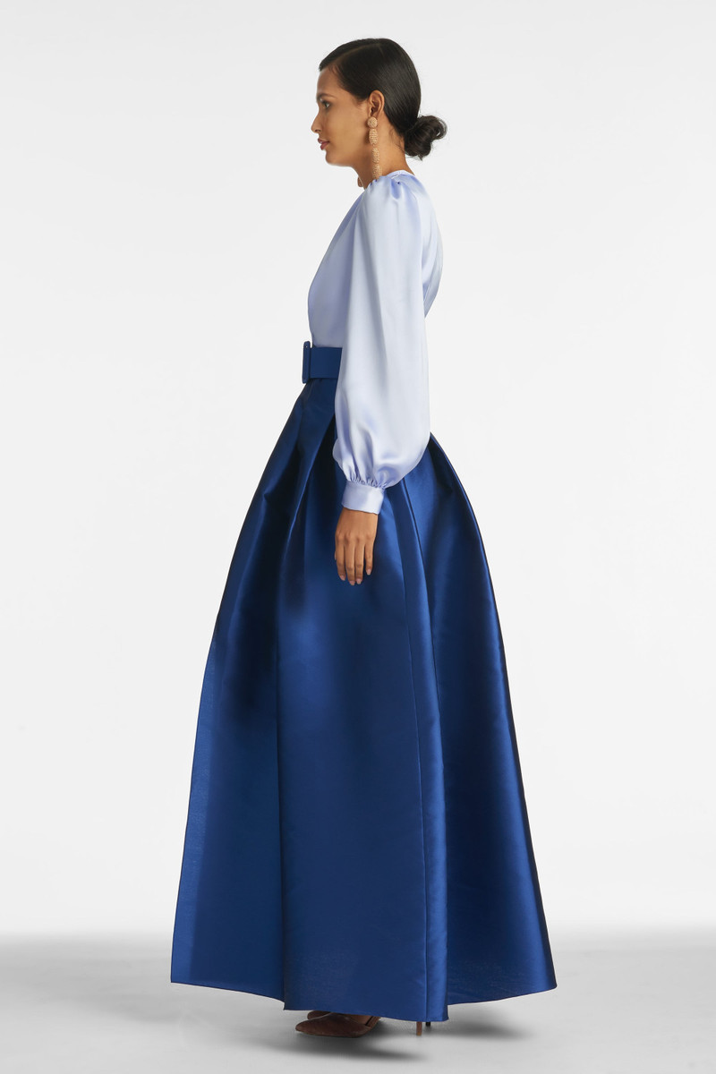 SACHIN & BABI Zoe Gown - Periwinkle/Eclipse outlook