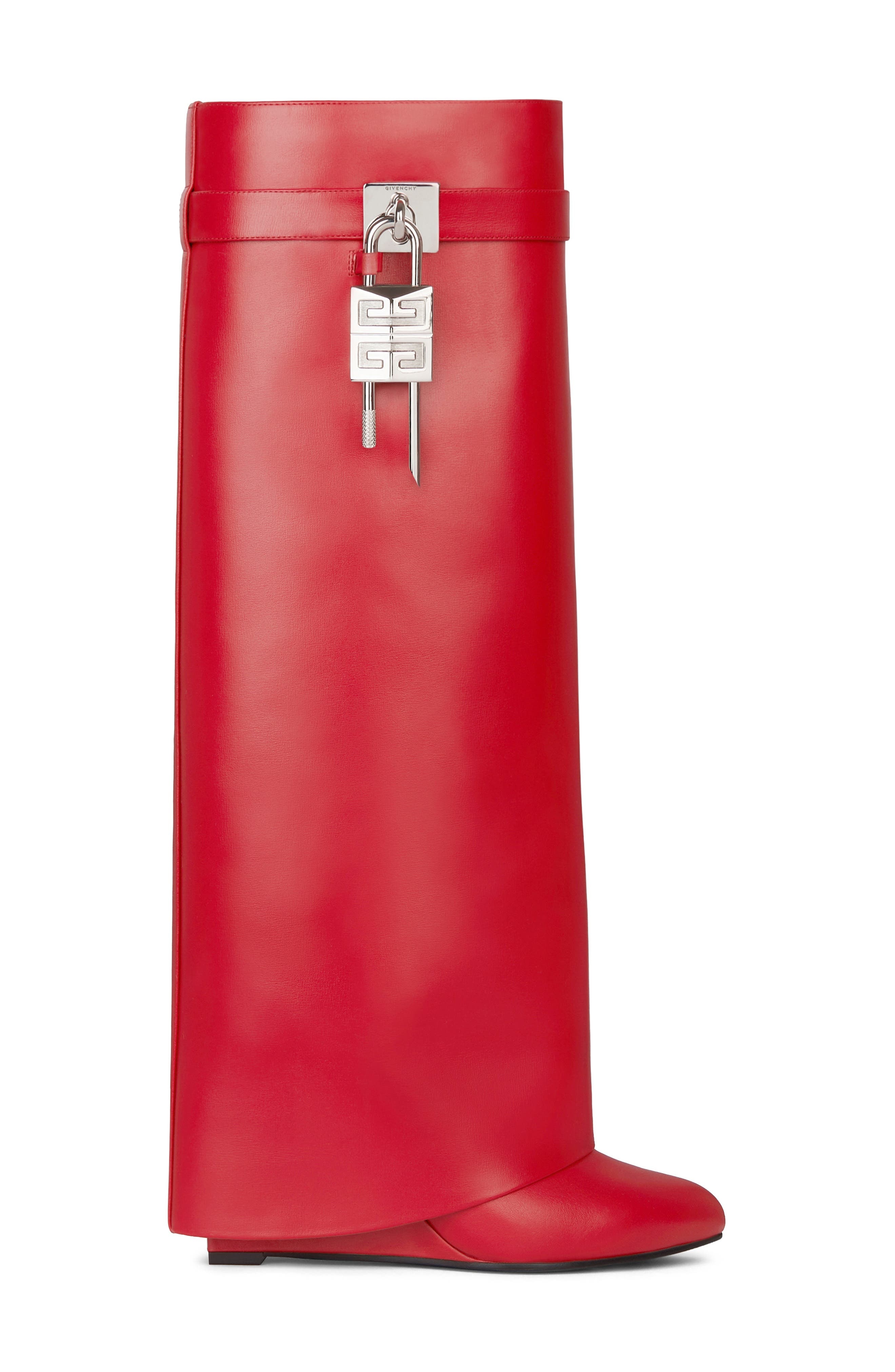 Givenchy Classic Shark Lock Boot in Red at Nordstrom - 1