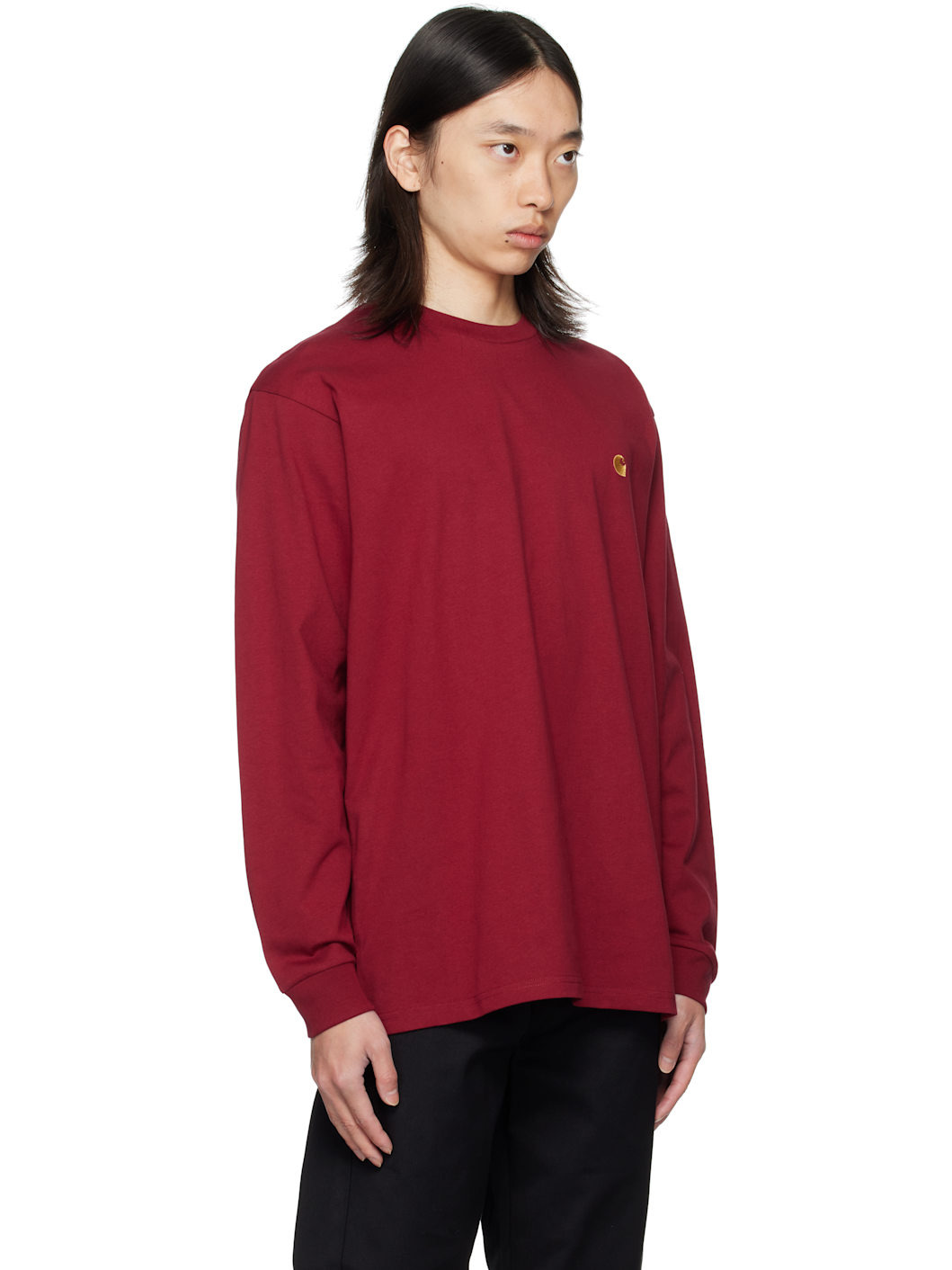 Red L/S Chase T-shirt - 2