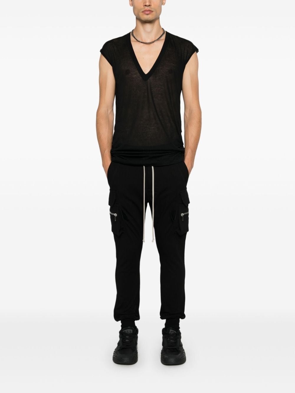 tapered cargo trousers - 2
