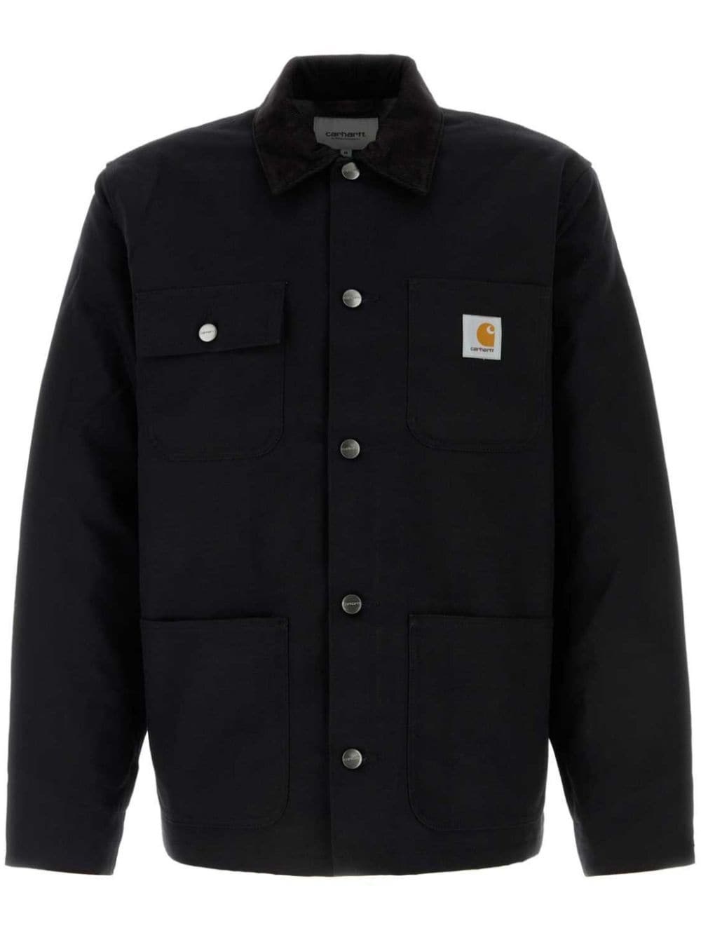 Michigan press-stud cotton shirt jacket - 1