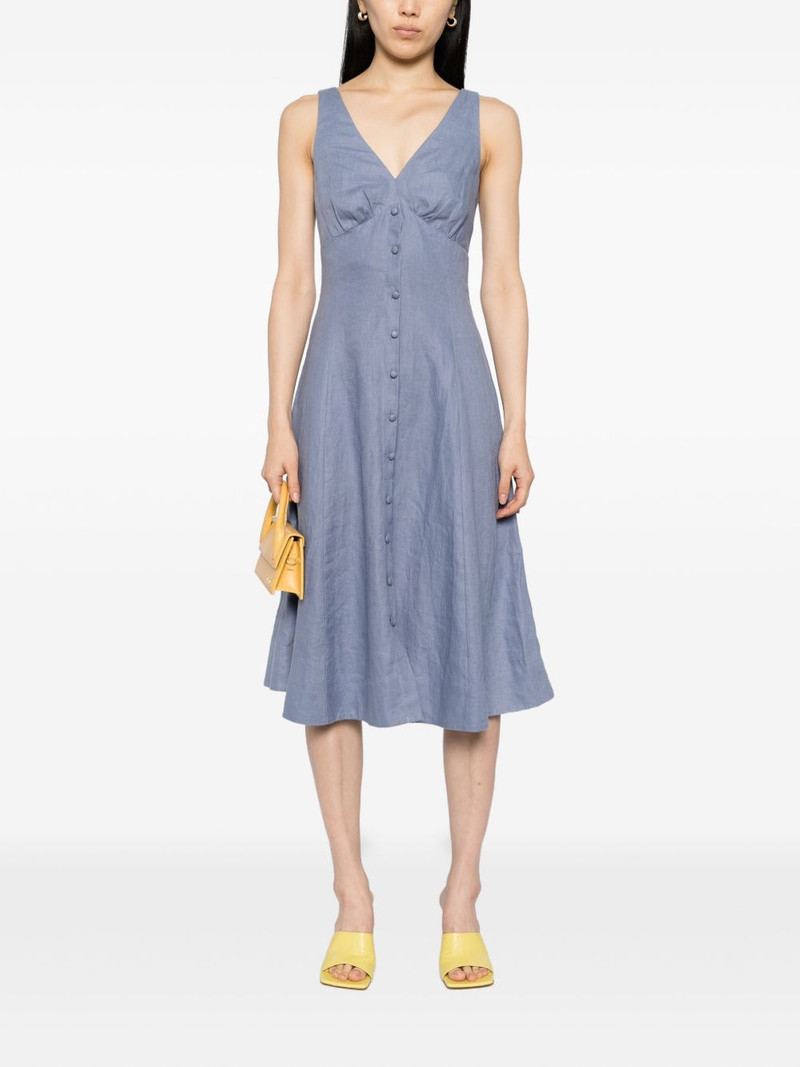 Reformation Sebastien linen dress outlook