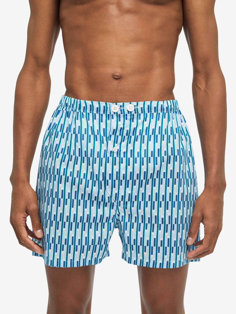 Men's Short Pyjamas Ledbury 53 Cotton Batiste Multi - 6