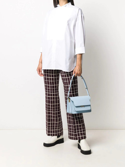 Marni contrast-trim shoulder bag outlook