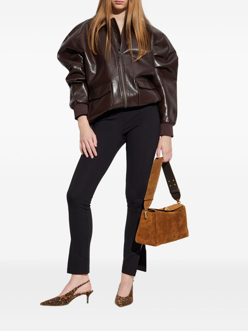 ANINE BING Kylie split-cuffs trousers outlook