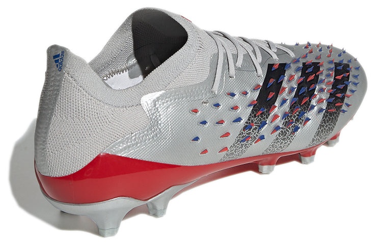 adidas Predator Freak 20.1 L AG 'Silver Black Red'  Q46410 - 4