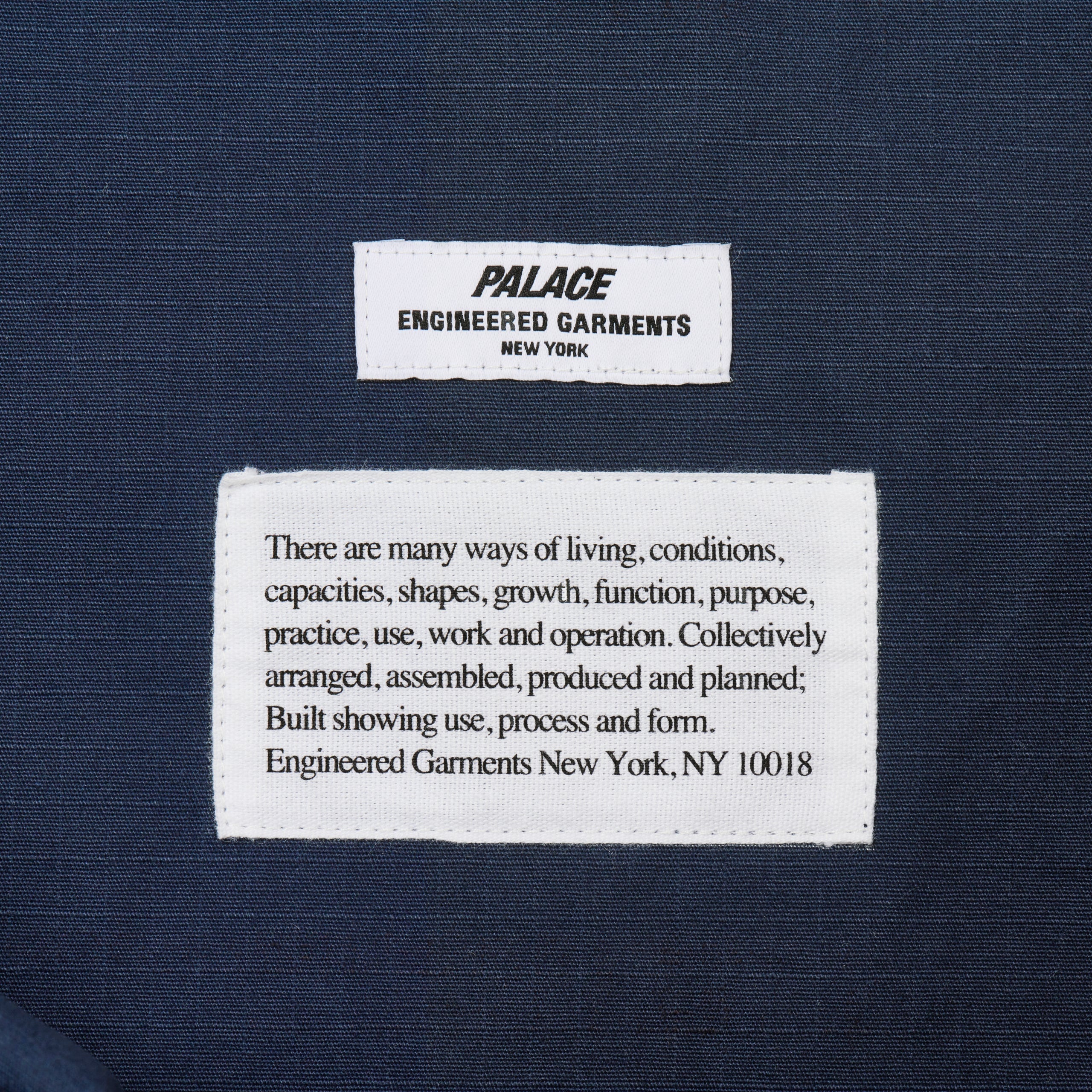 PALACE ENGINEERED GARMENTS TOTE BAG NAVY - 4