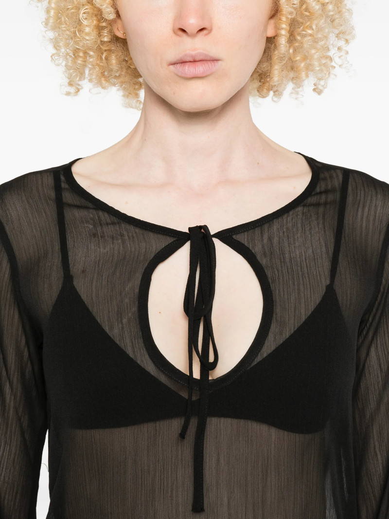 gimaguas Gimaguas Delia Tie-neck Long-sleeve Top outlook