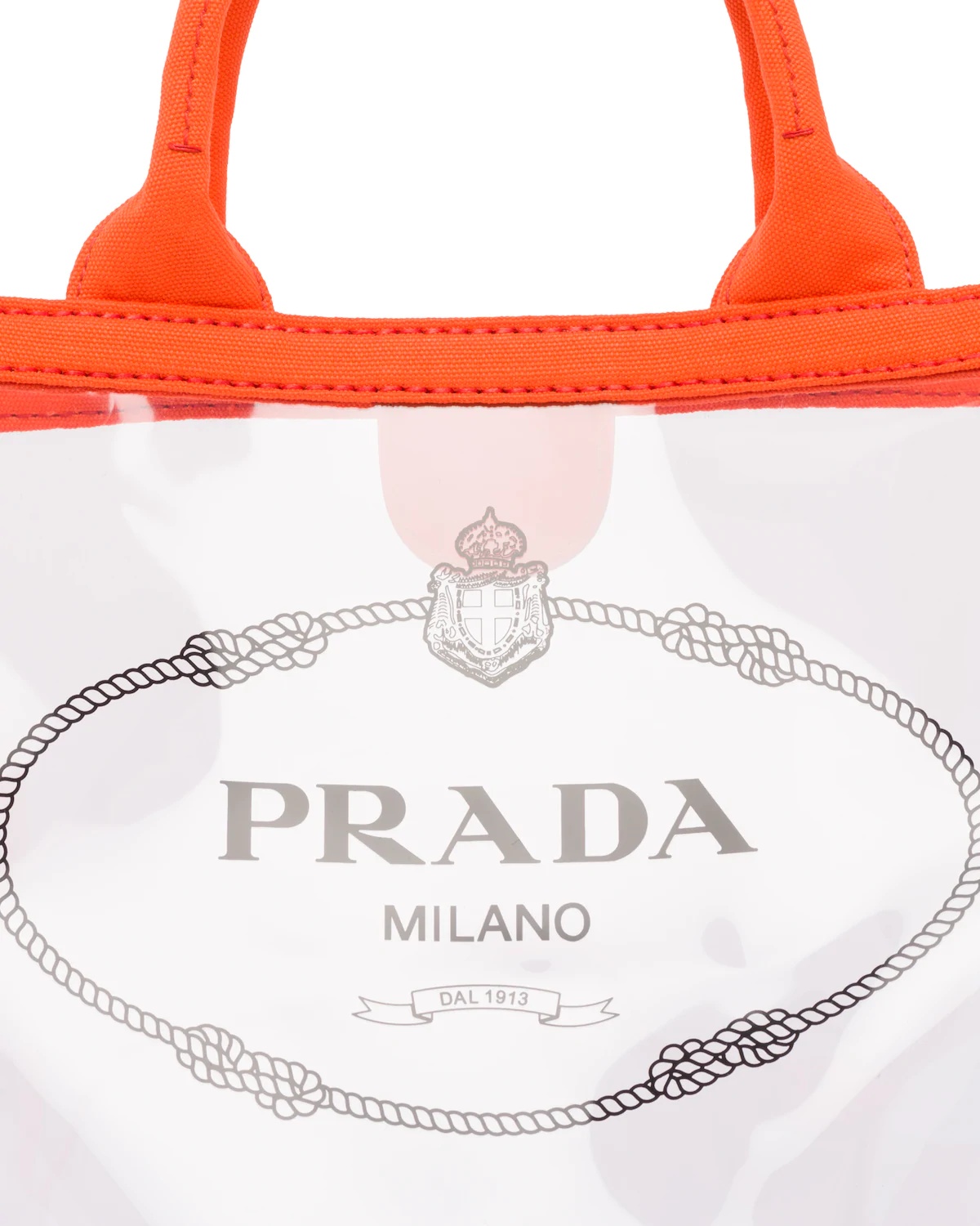 Fabric and Plexiglas handbag - 6