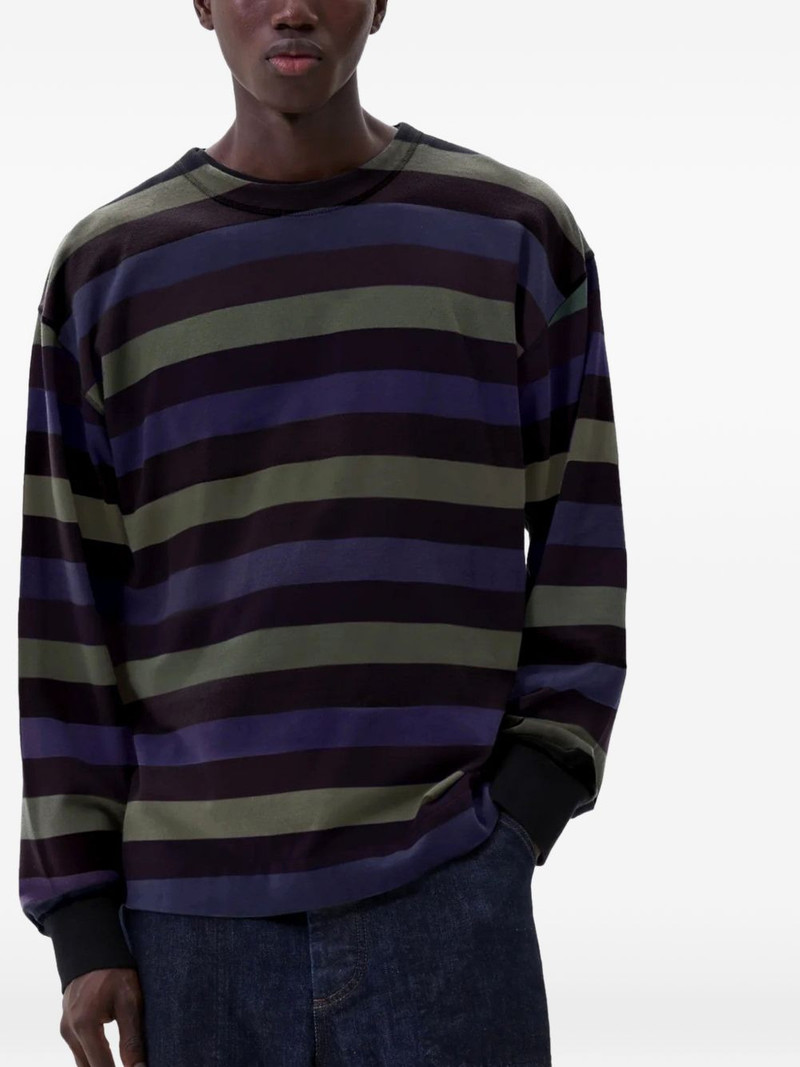 crew-neck striped T-shirt 3