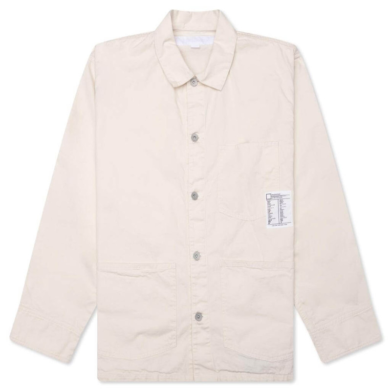 SHORT COVERALL JACKET - WHITE 1