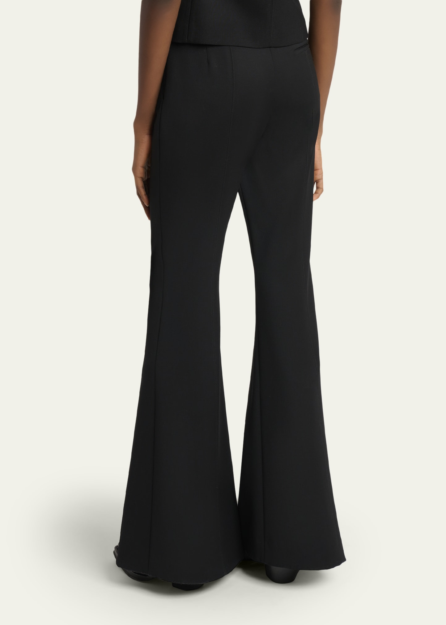 Rhein Wool Flare Pants - 3