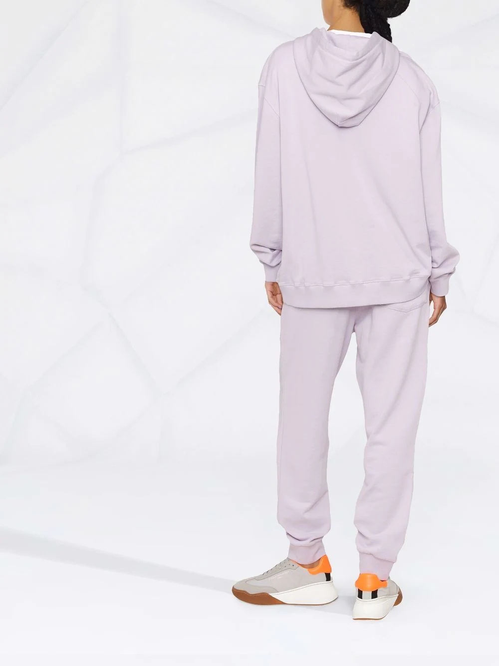 logo-embroidered organic cotton hoodie - 4