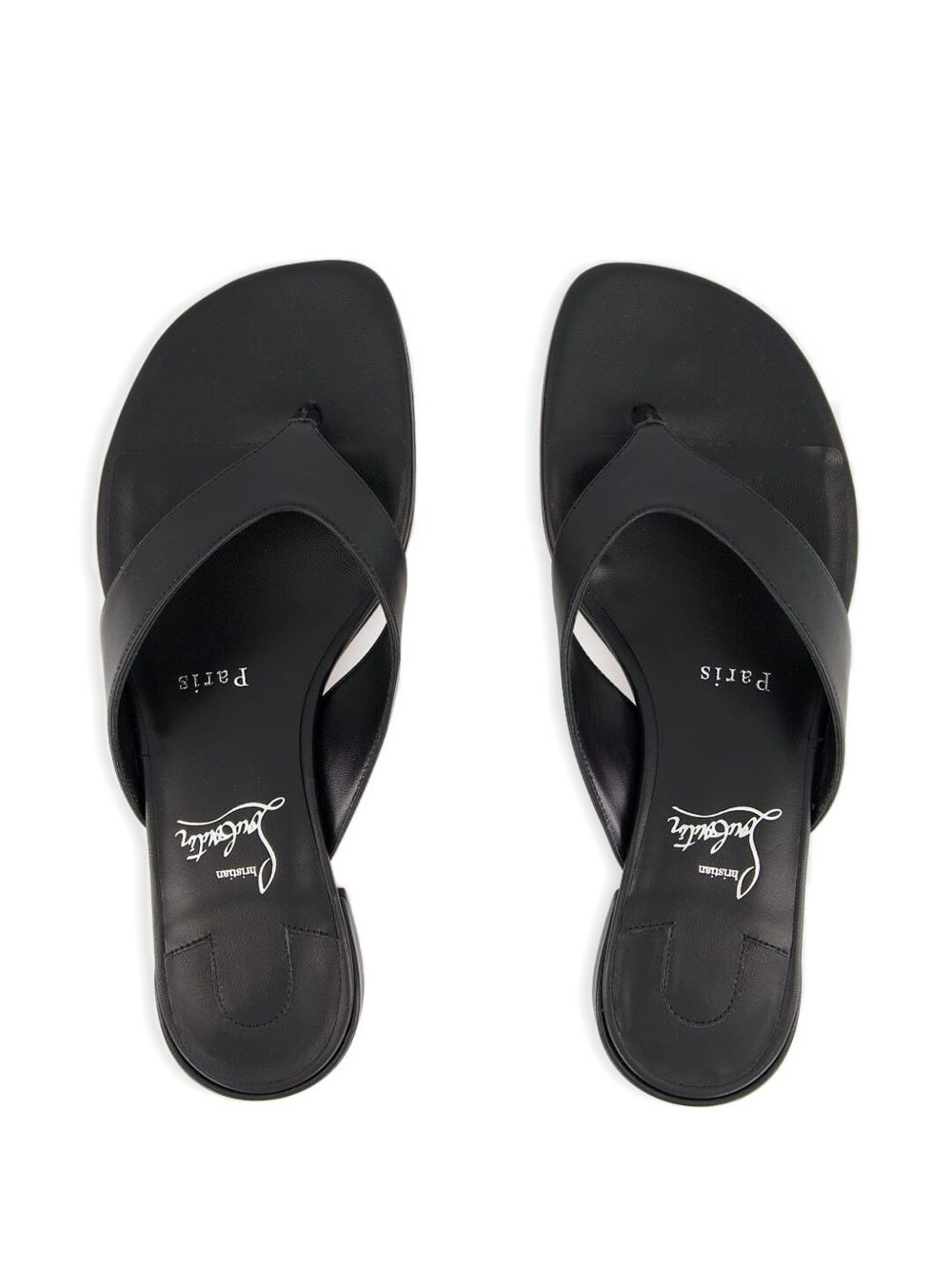 leather thong sandals - 4