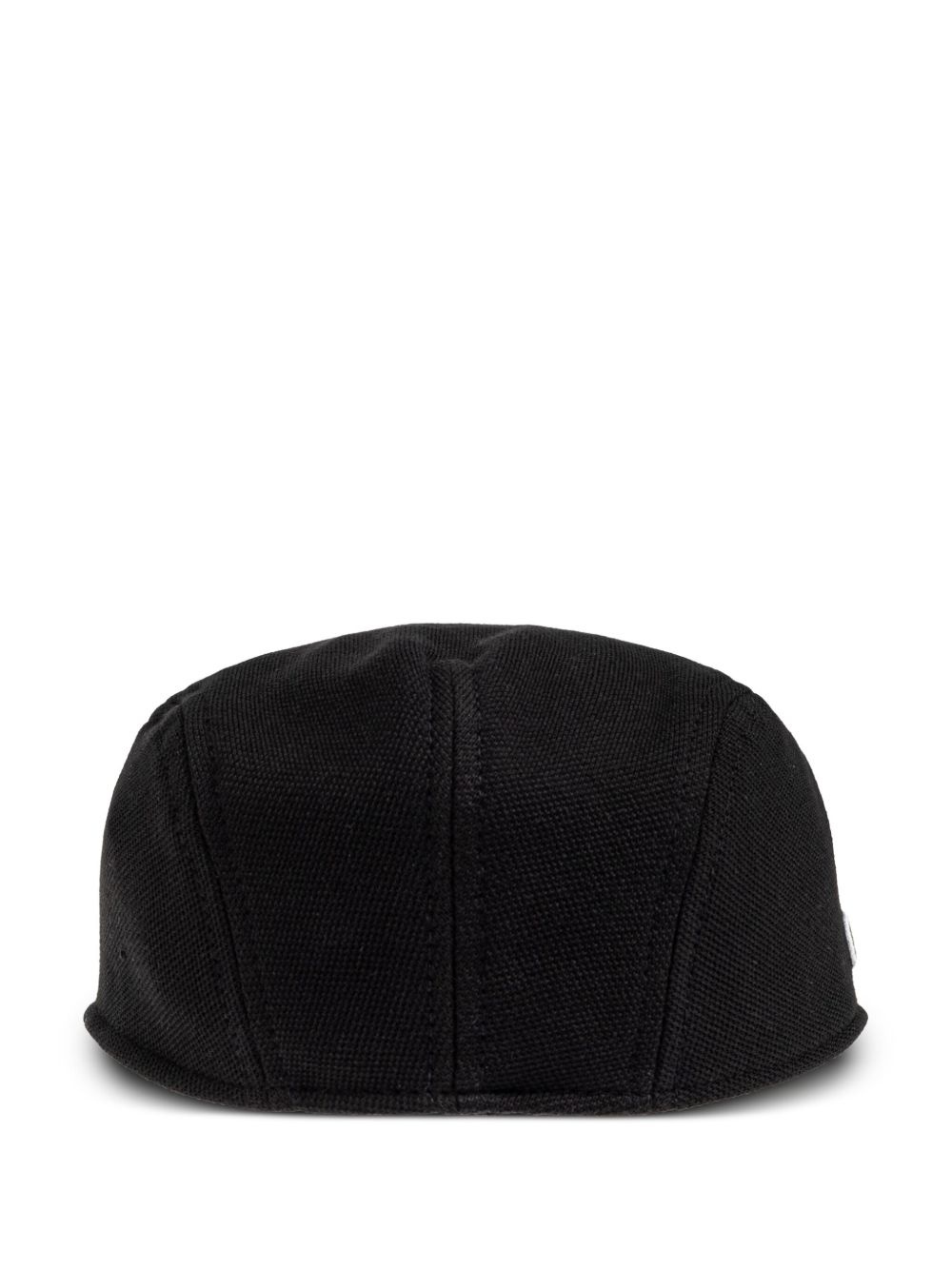 logo-patch beret hat - 2