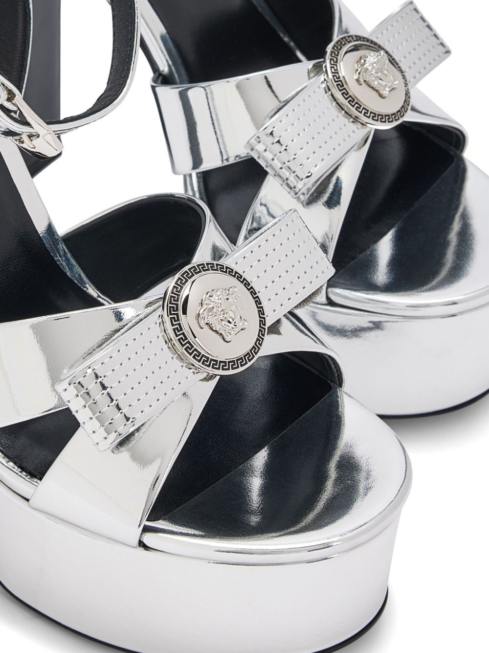 140mm Gianni Ribbon sandals - 4