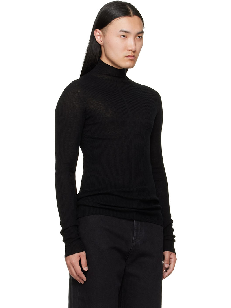 Black Forever Knit Turtleneck 2