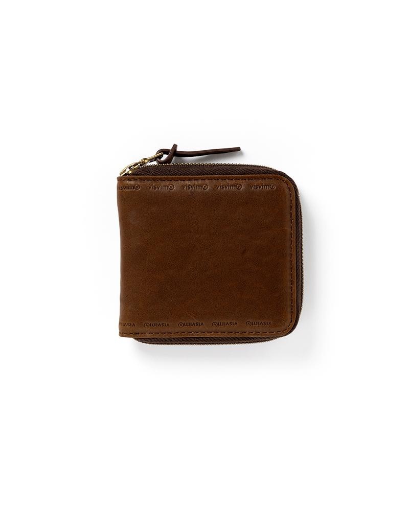 LEATHER BI-FOLD BROWN - 1