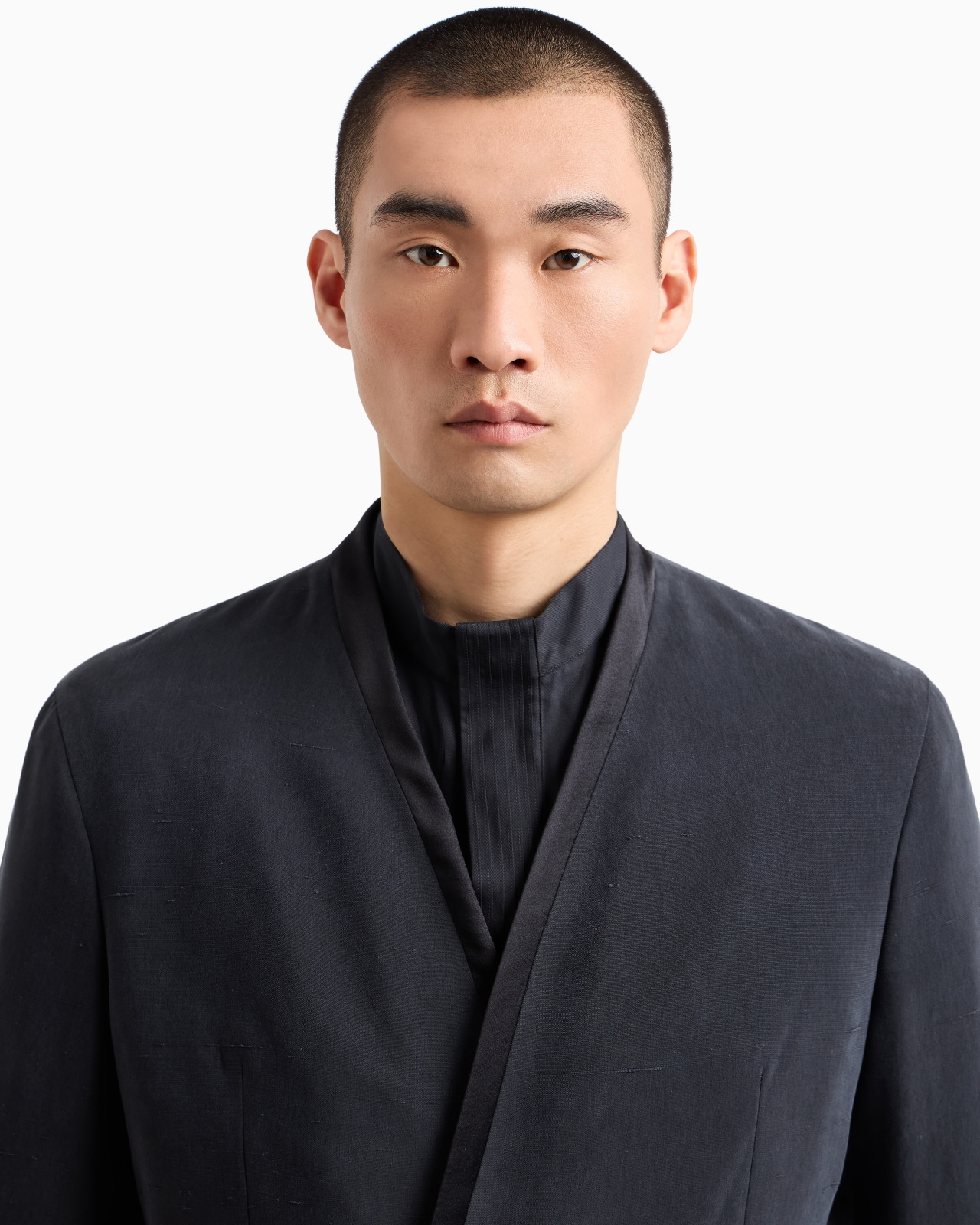 REGULAR-FIT SHIRT IN LUXURY COTTON TWILL - 5