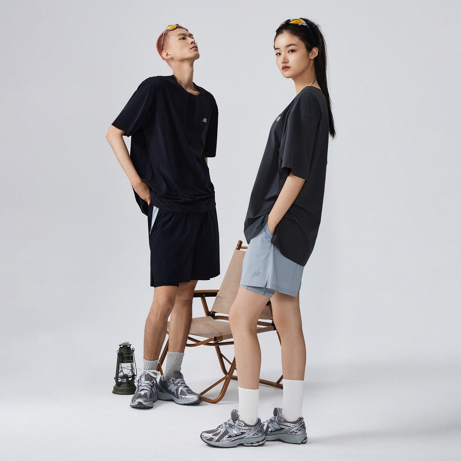 New Balance NB Logo 2 In 1 Short 'Black' NVE25121-BK - 5