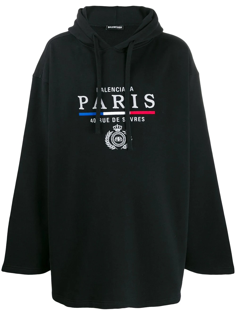 oversized logo hoodie - 1