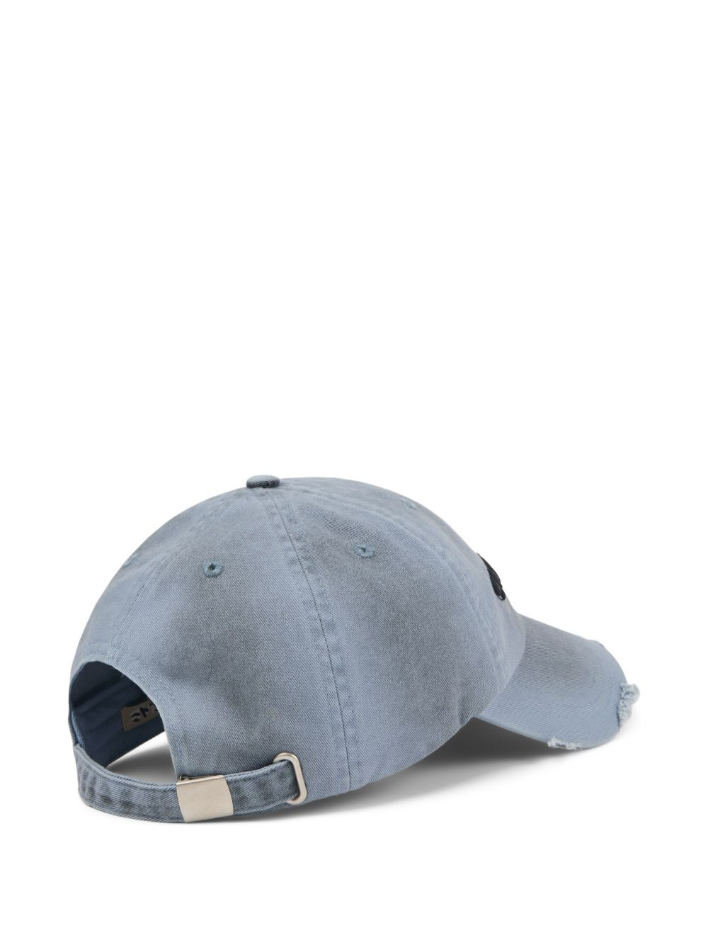 distressed-effect baseball cap - 2
