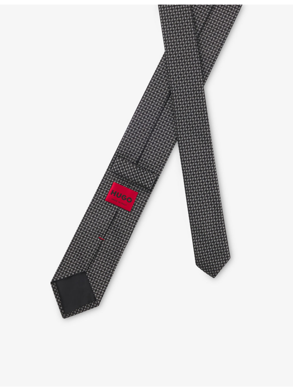 Jacquard-Pattern Silk Tie - 3