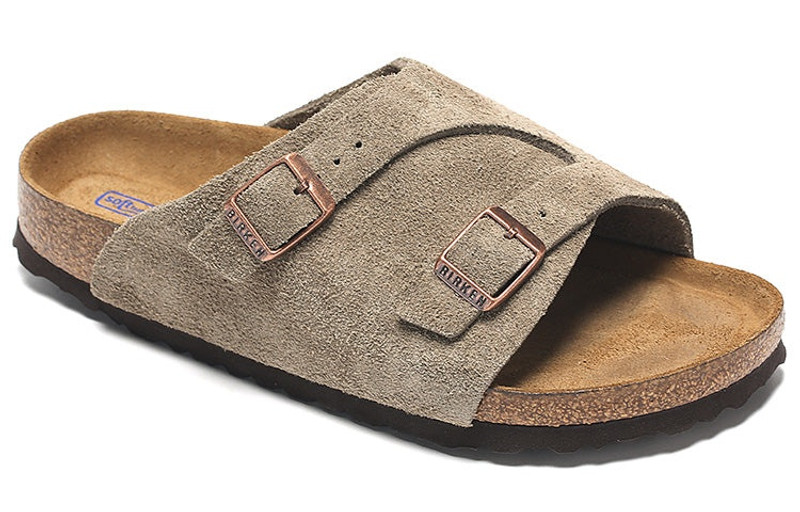 Birkenstock Zrich Soft Footbed Suede Leather 'Taupe' 1009532 3