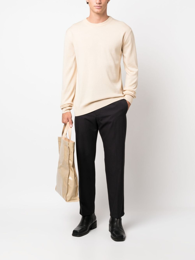 Jil Sander crew-neck wool jumper outlook