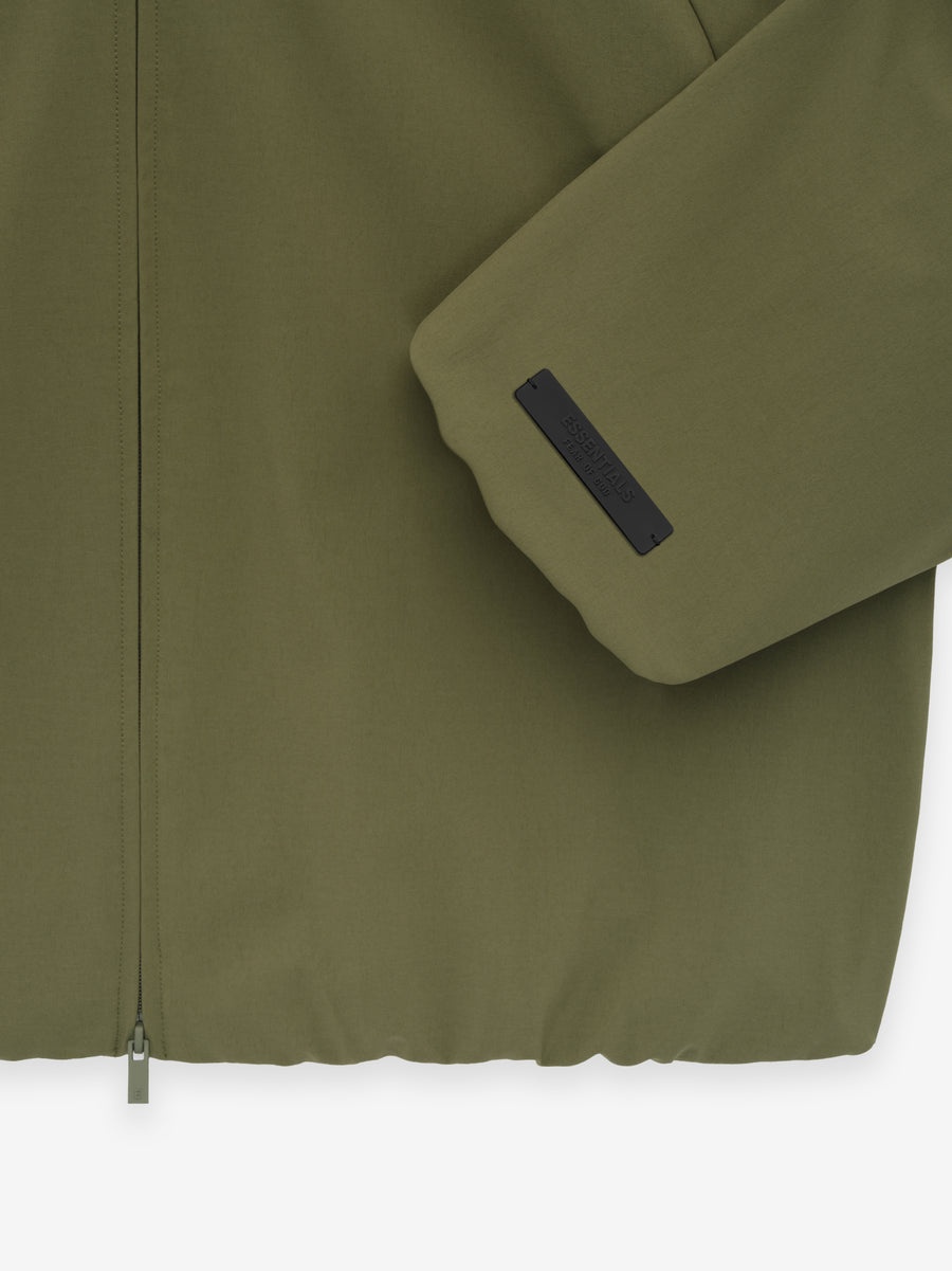 Bonded Nylon Hooded Bomber - 3
