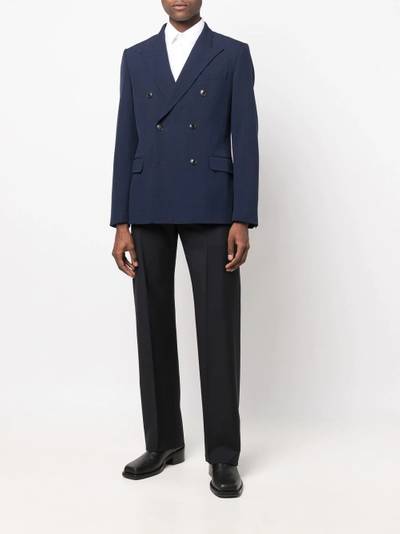 Salvatore Ferragamo slim-fit wool tailored trousers outlook