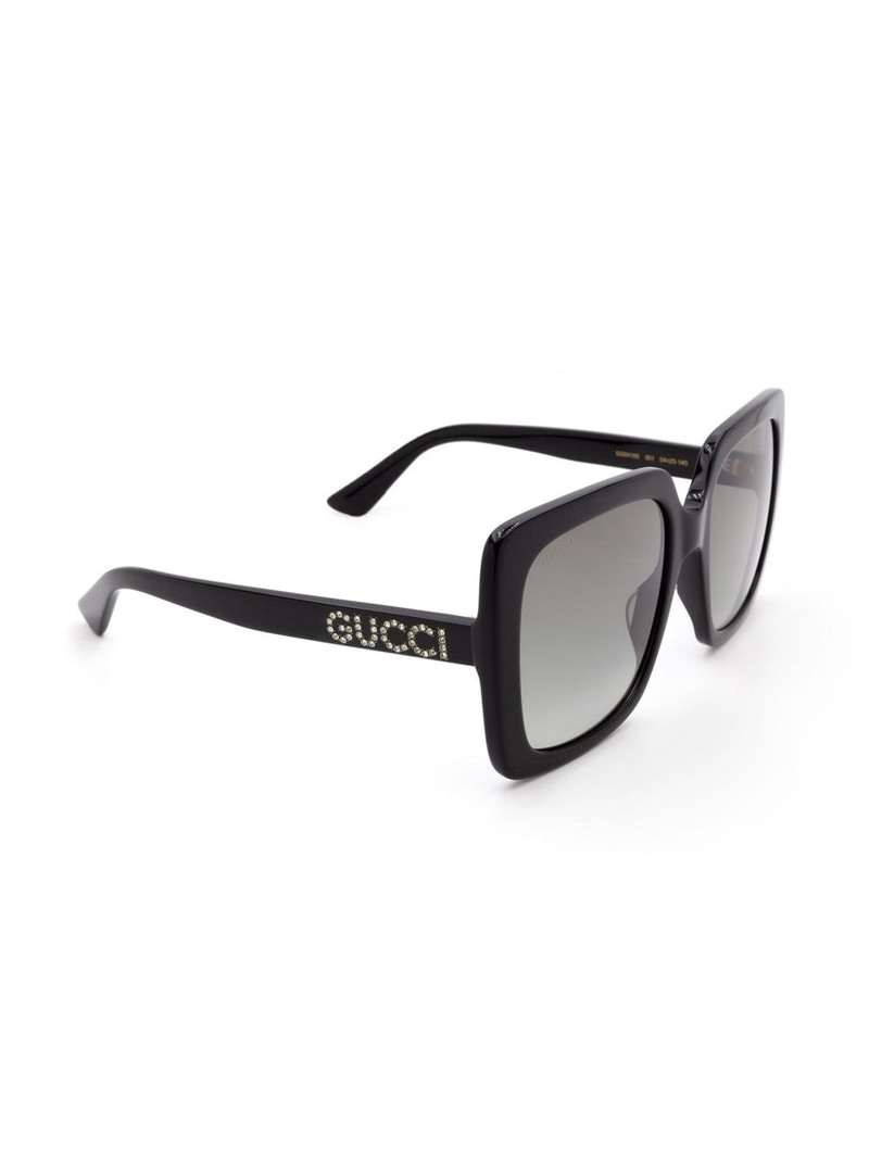 GUCCI oversized-frame sunglasses outlook