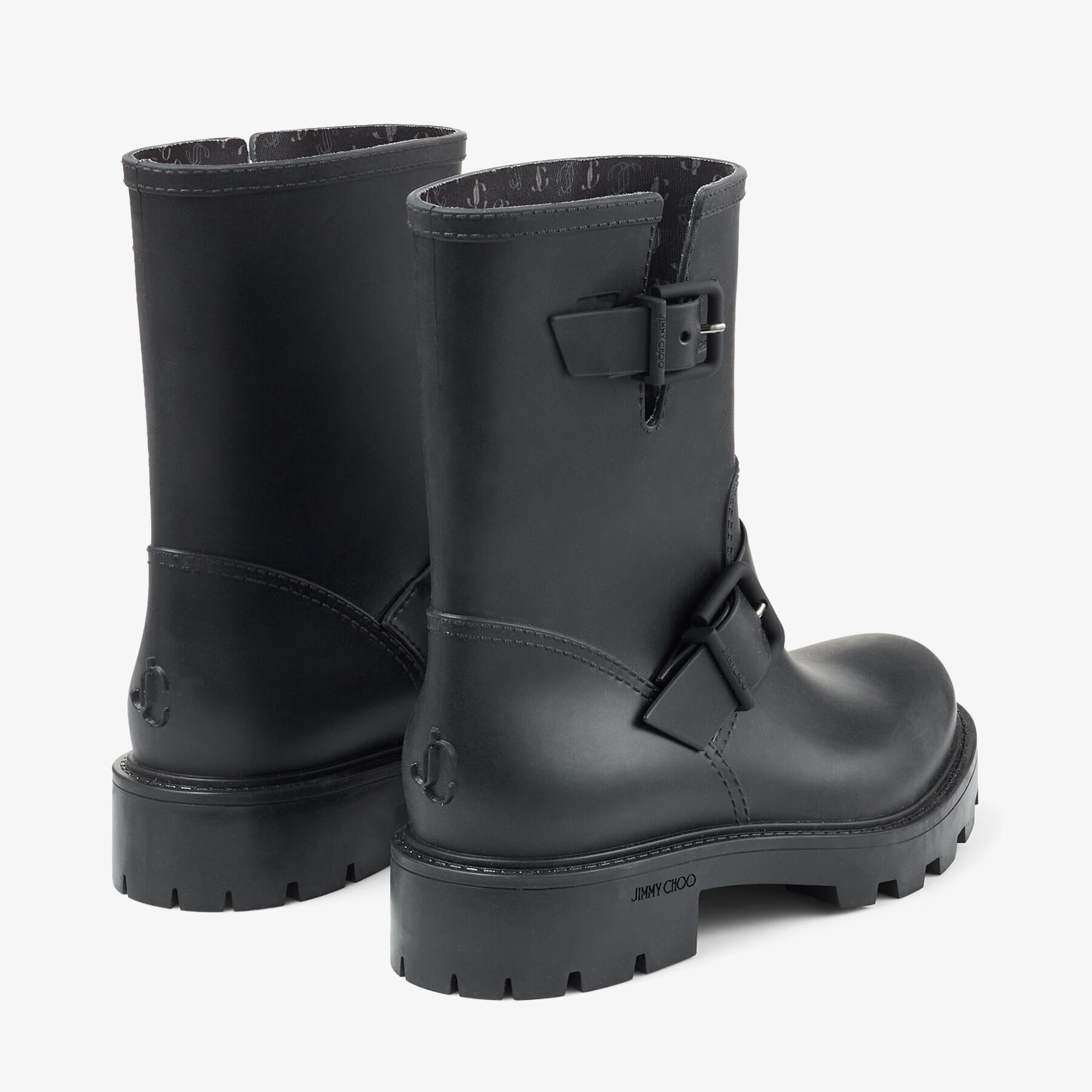 靴 JIMMY CHOO YAEL FLAT RUBBER BOOTS Jimmy Choo Yael Flat Rubber Boot | David Jones