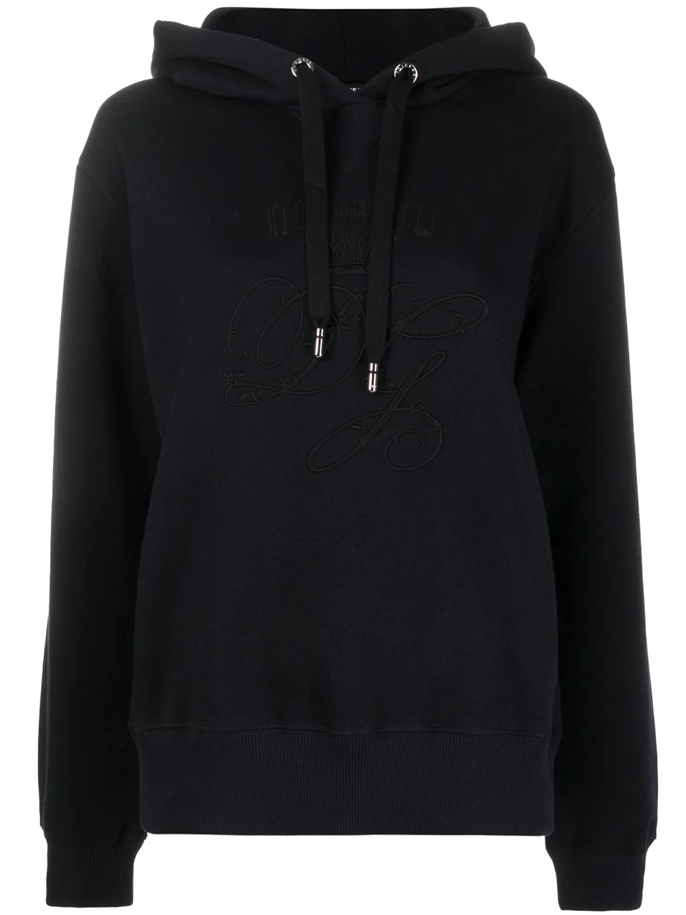 classic drawstring hoodie - 1