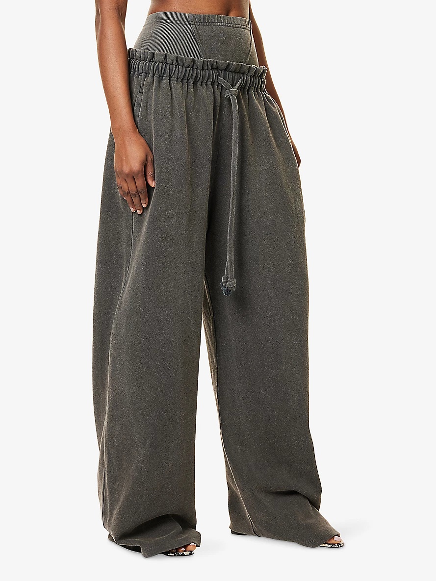 Haze Layered Stretch-Woven Jogging Bottoms - 3