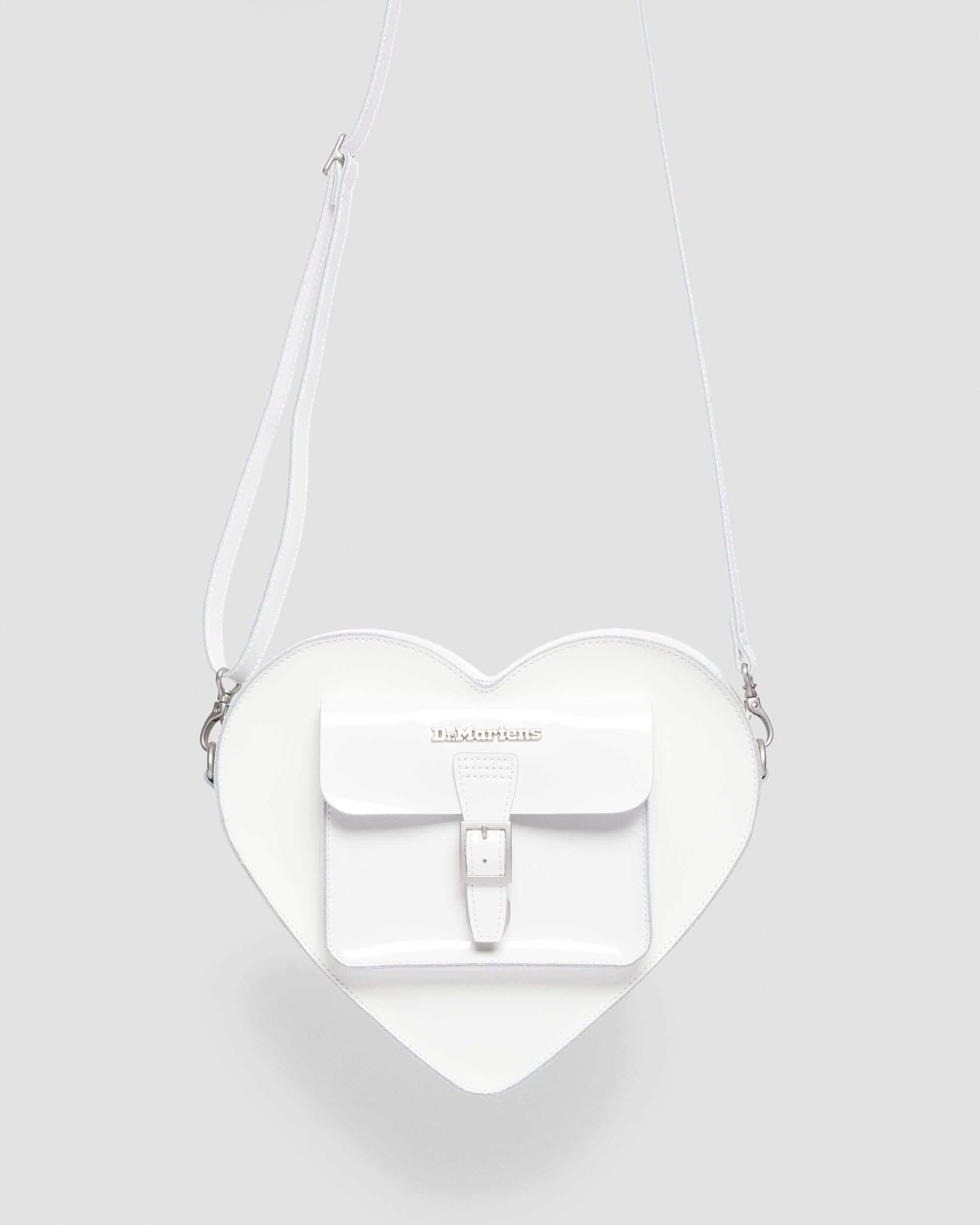 Heart Shaped Hardware Kiev Leather Bag - 4