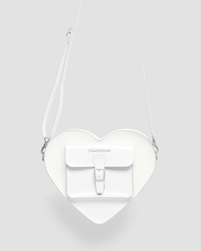 Heart Shaped Hardware Kiev Leather Bag 4