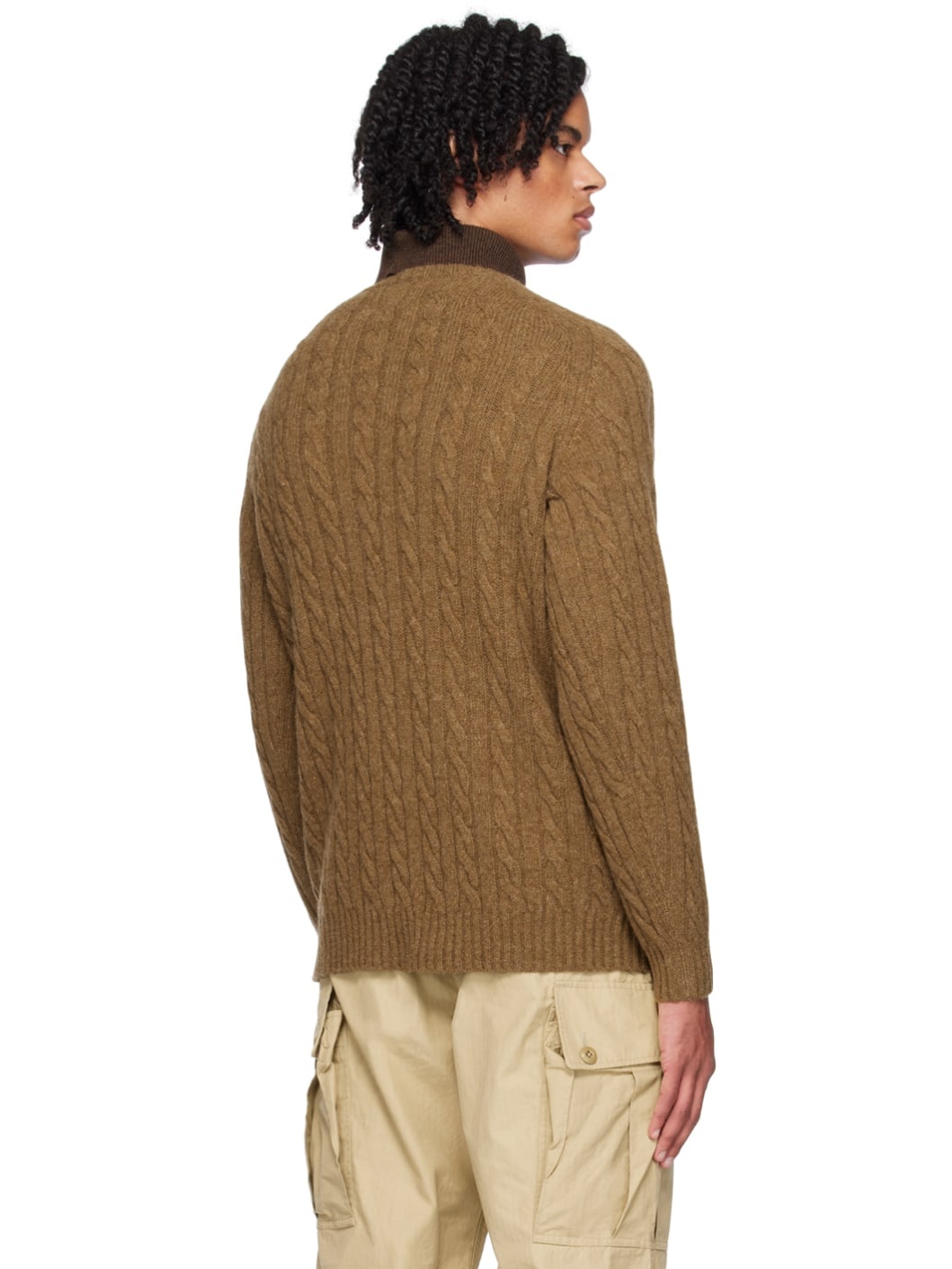 Brown Crewneck Sweater - 3